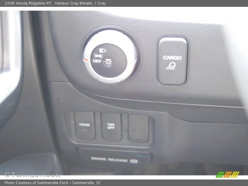 Nimbus Gray Metallic / Gray 2008 Honda Ridgeline RT