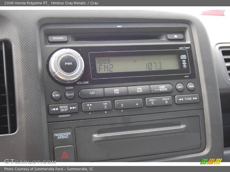 Nimbus Gray Metallic / Gray 2008 Honda Ridgeline RT
