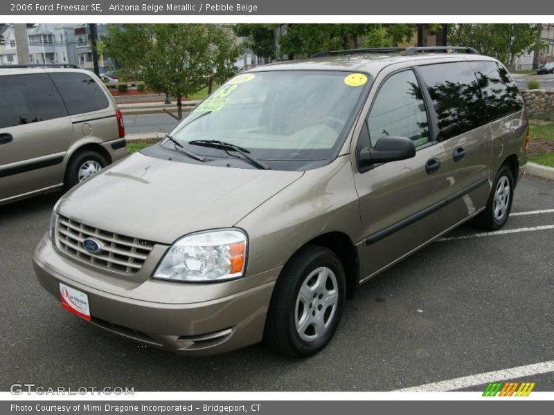Arizona Beige Metallic / Pebble Beige 2006 Ford Freestar SE