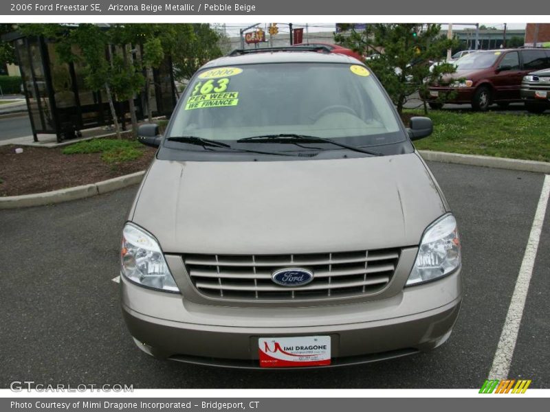 Arizona Beige Metallic / Pebble Beige 2006 Ford Freestar SE