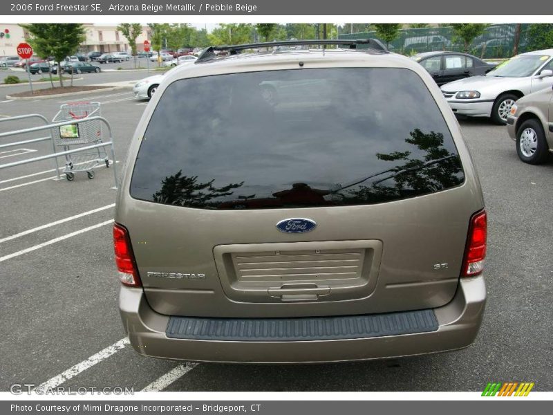 Arizona Beige Metallic / Pebble Beige 2006 Ford Freestar SE