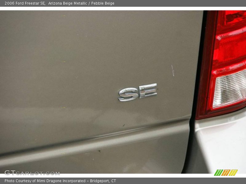Arizona Beige Metallic / Pebble Beige 2006 Ford Freestar SE