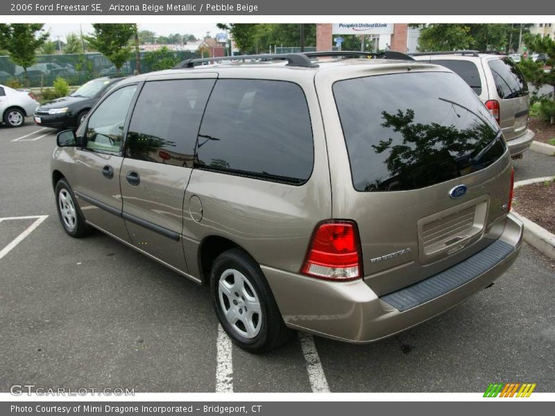 Arizona Beige Metallic / Pebble Beige 2006 Ford Freestar SE