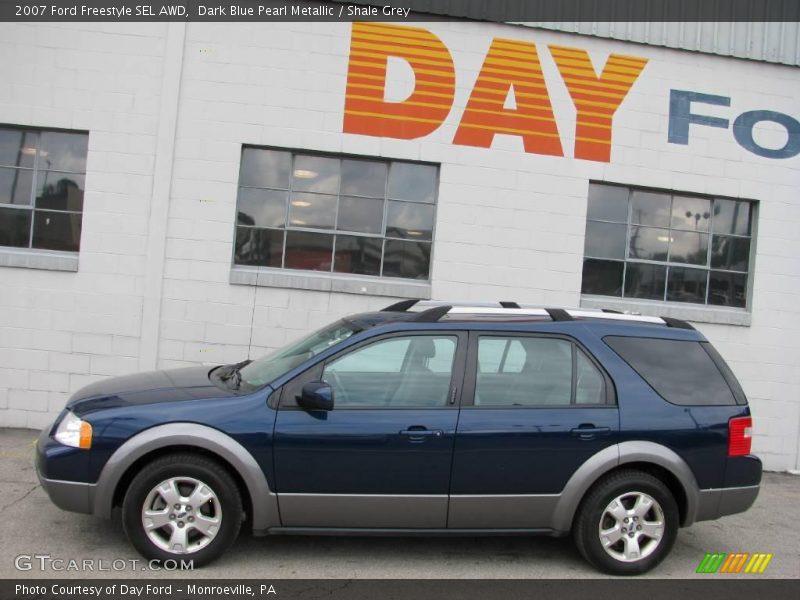 Dark Blue Pearl Metallic / Shale Grey 2007 Ford Freestyle SEL AWD