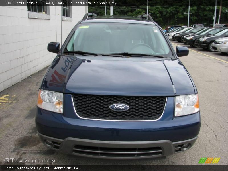 Dark Blue Pearl Metallic / Shale Grey 2007 Ford Freestyle SEL AWD