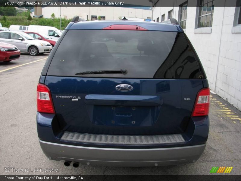 Dark Blue Pearl Metallic / Shale Grey 2007 Ford Freestyle SEL AWD