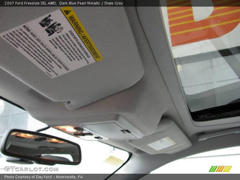 Dark Blue Pearl Metallic / Shale Grey 2007 Ford Freestyle SEL AWD