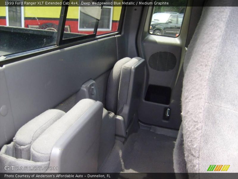 Deep Wedgewood Blue Metallic / Medium Graphite 1999 Ford Ranger XLT Extended Cab 4x4