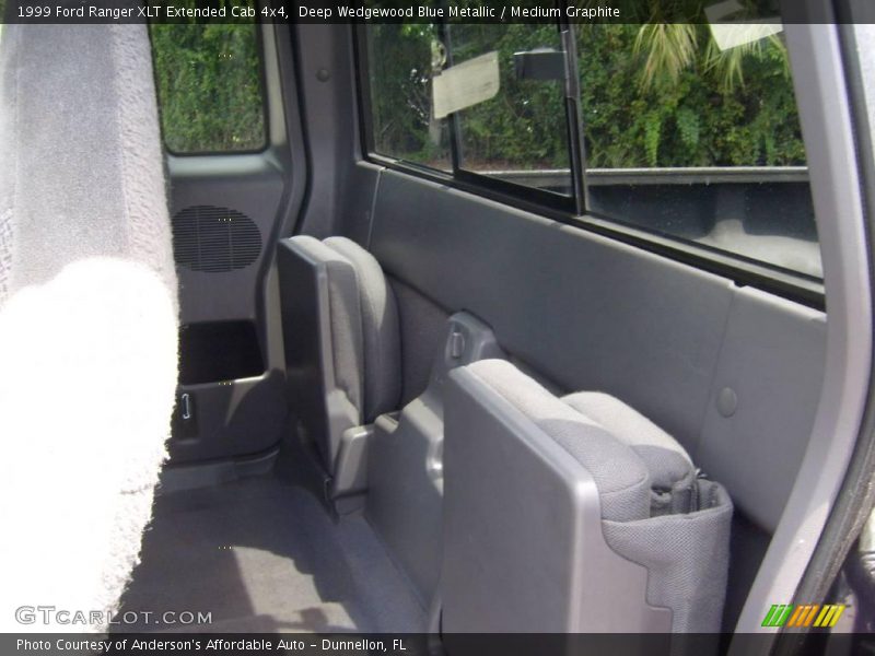 Deep Wedgewood Blue Metallic / Medium Graphite 1999 Ford Ranger XLT Extended Cab 4x4