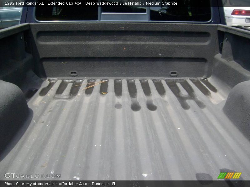 Deep Wedgewood Blue Metallic / Medium Graphite 1999 Ford Ranger XLT Extended Cab 4x4