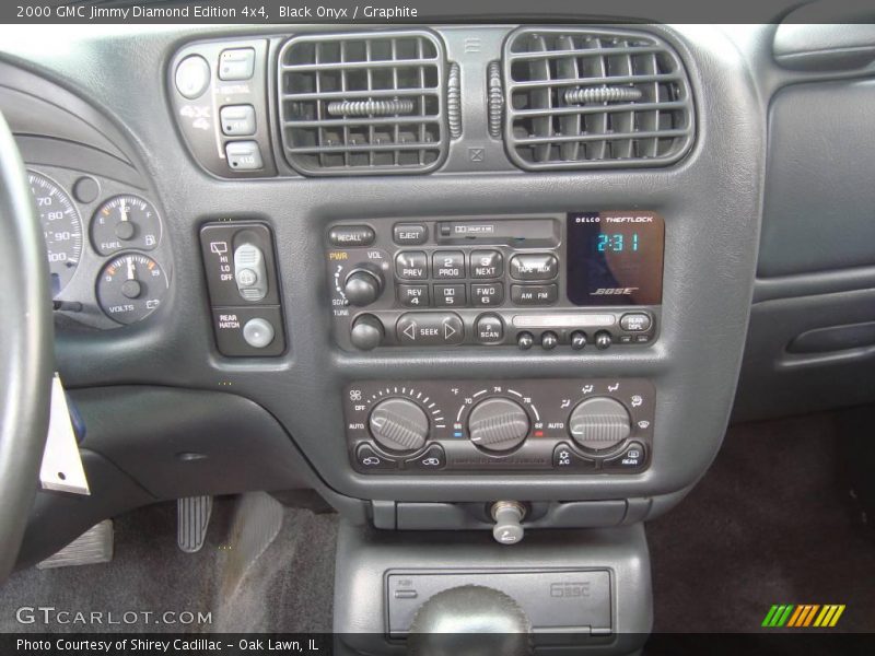 Black Onyx / Graphite 2000 GMC Jimmy Diamond Edition 4x4