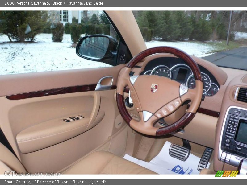 Black / Havanna/Sand Beige 2006 Porsche Cayenne S
