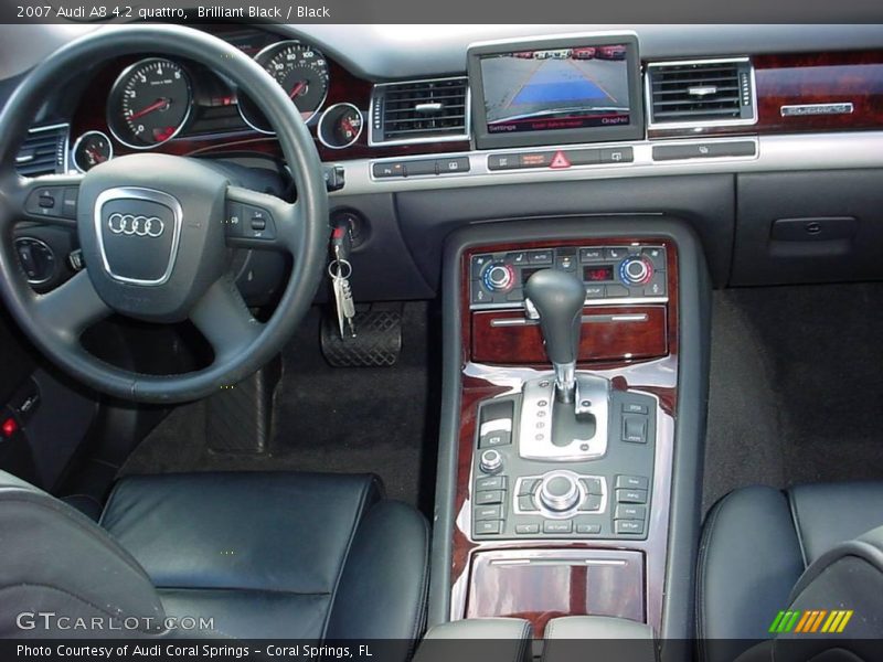 Brilliant Black / Black 2007 Audi A8 4.2 quattro