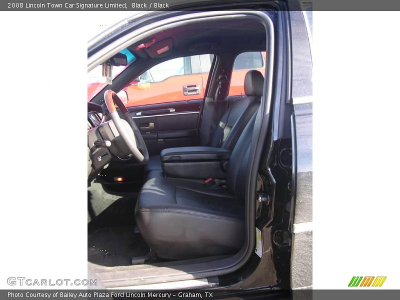 Black / Black 2008 Lincoln Town Car Signature Limited