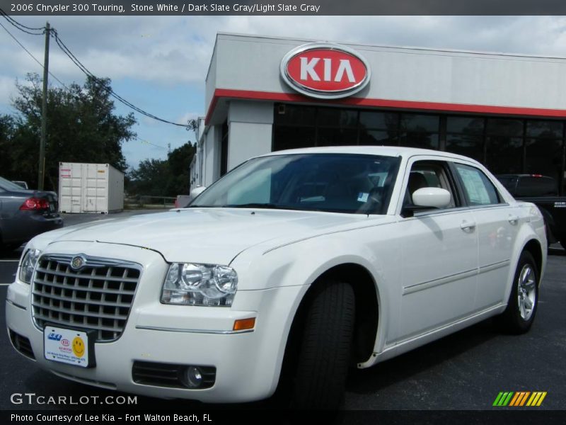 Stone White / Dark Slate Gray/Light Slate Gray 2006 Chrysler 300 Touring