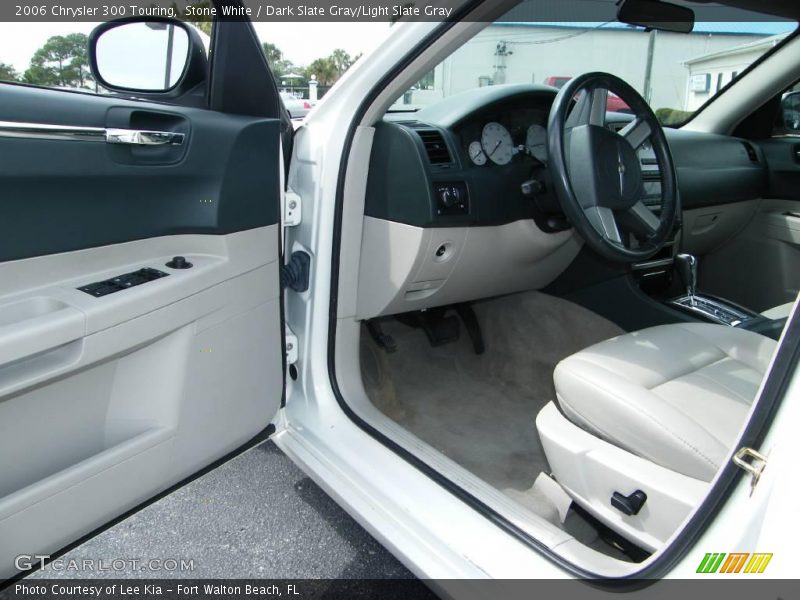 Stone White / Dark Slate Gray/Light Slate Gray 2006 Chrysler 300 Touring