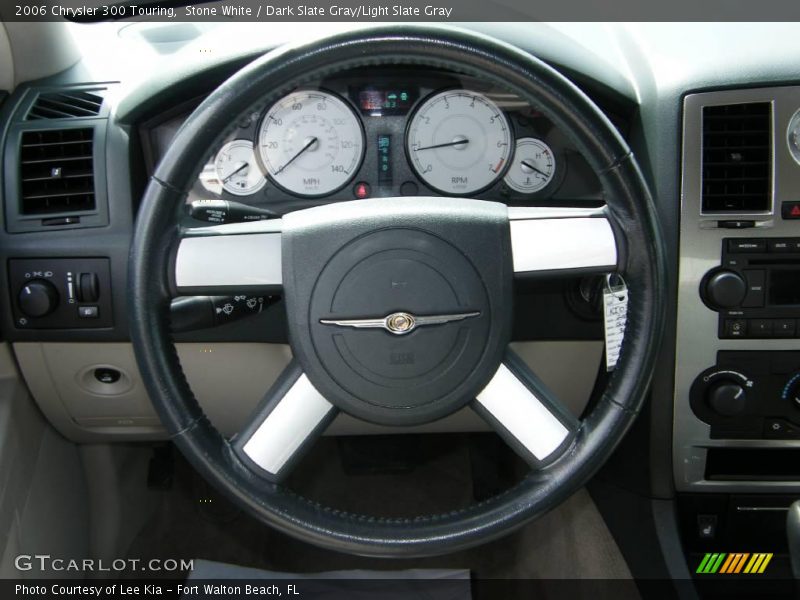 Stone White / Dark Slate Gray/Light Slate Gray 2006 Chrysler 300 Touring