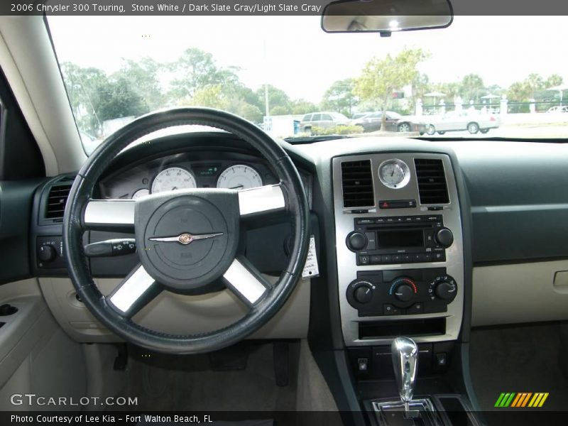Stone White / Dark Slate Gray/Light Slate Gray 2006 Chrysler 300 Touring