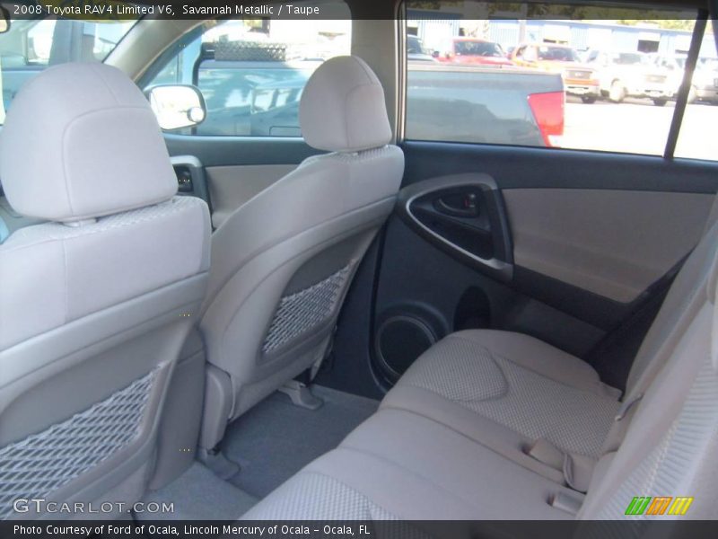 Savannah Metallic / Taupe 2008 Toyota RAV4 Limited V6