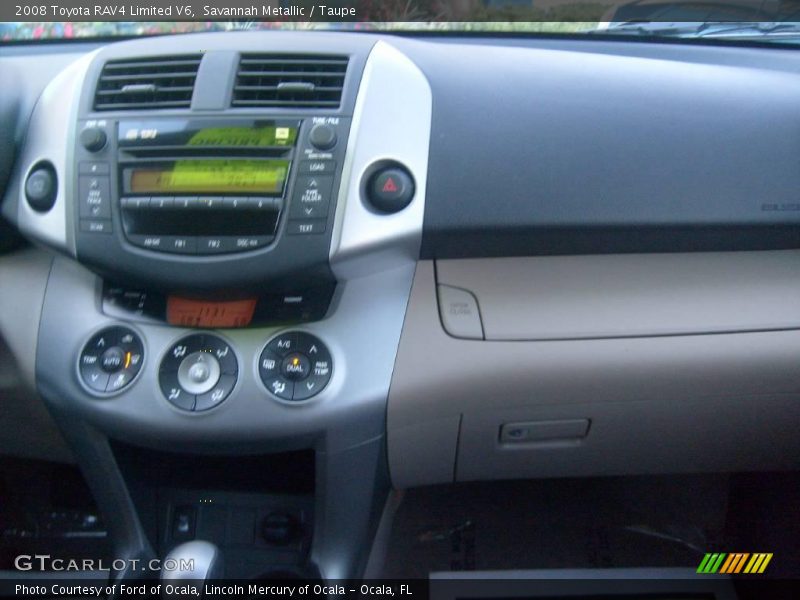 Savannah Metallic / Taupe 2008 Toyota RAV4 Limited V6