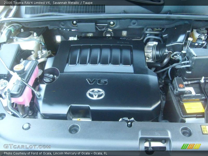Savannah Metallic / Taupe 2008 Toyota RAV4 Limited V6
