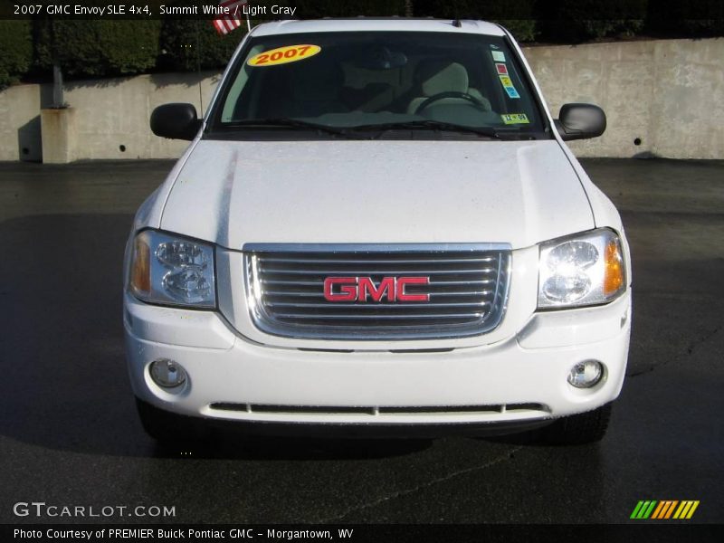 Summit White / Light Gray 2007 GMC Envoy SLE 4x4