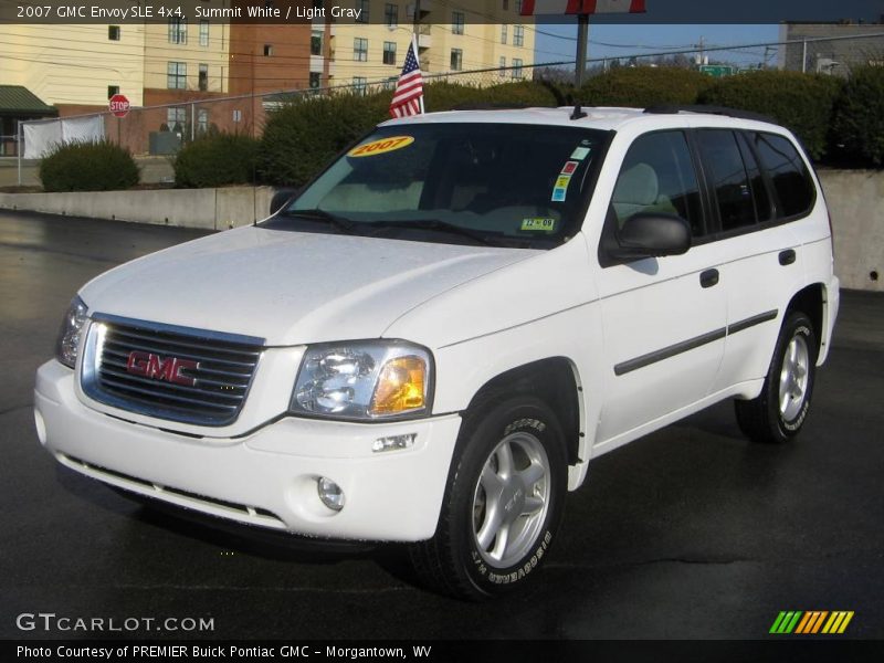 Summit White / Light Gray 2007 GMC Envoy SLE 4x4