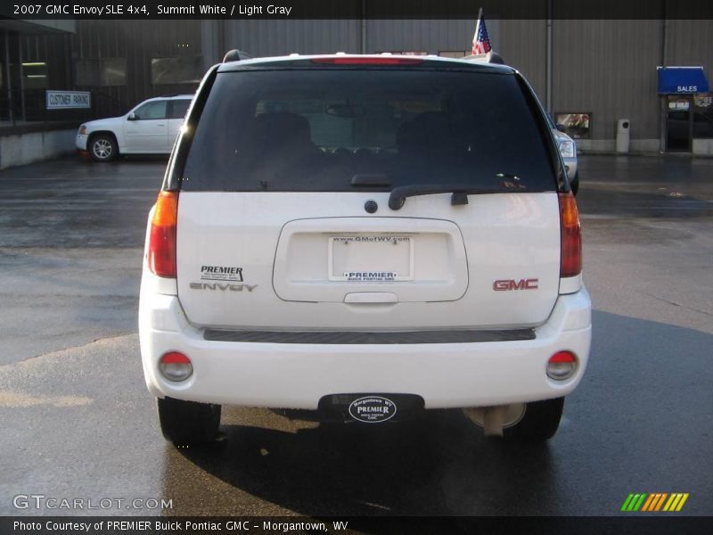 Summit White / Light Gray 2007 GMC Envoy SLE 4x4