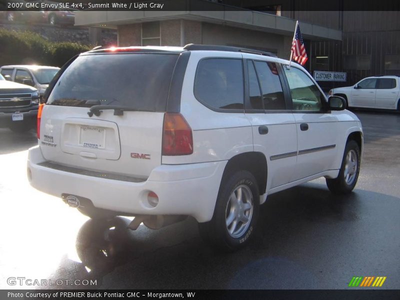 Summit White / Light Gray 2007 GMC Envoy SLE 4x4