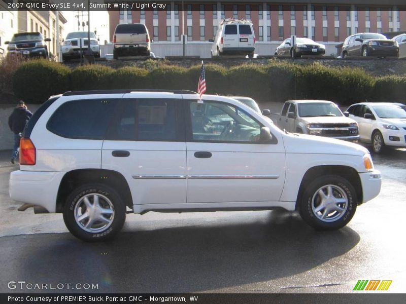 Summit White / Light Gray 2007 GMC Envoy SLE 4x4