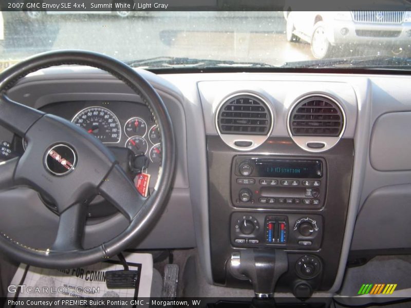Summit White / Light Gray 2007 GMC Envoy SLE 4x4