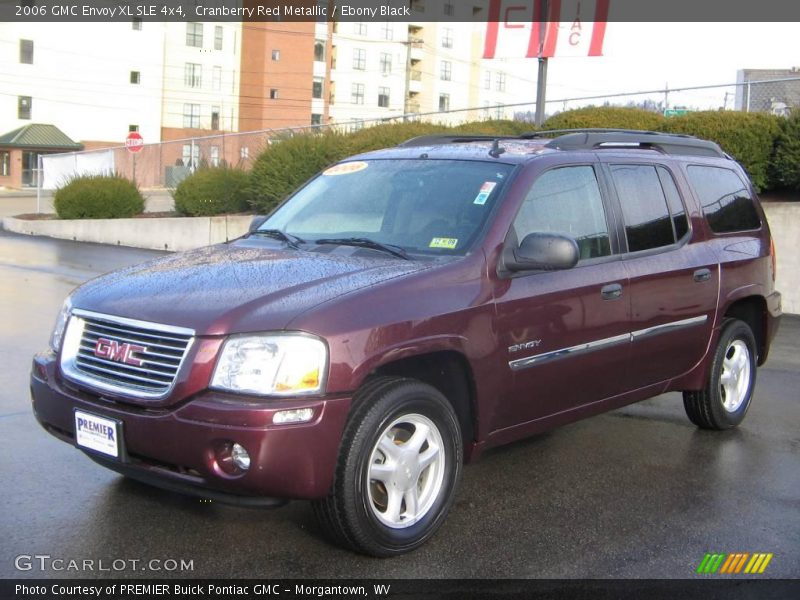 Cranberry Red Metallic / Ebony Black 2006 GMC Envoy XL SLE 4x4