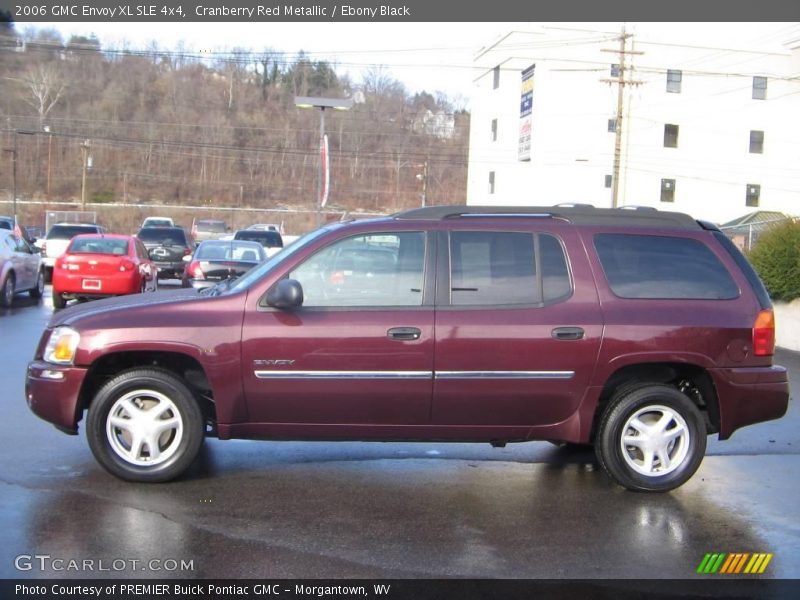 Cranberry Red Metallic / Ebony Black 2006 GMC Envoy XL SLE 4x4