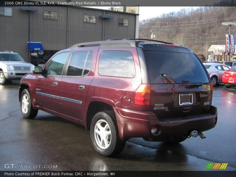 Cranberry Red Metallic / Ebony Black 2006 GMC Envoy XL SLE 4x4