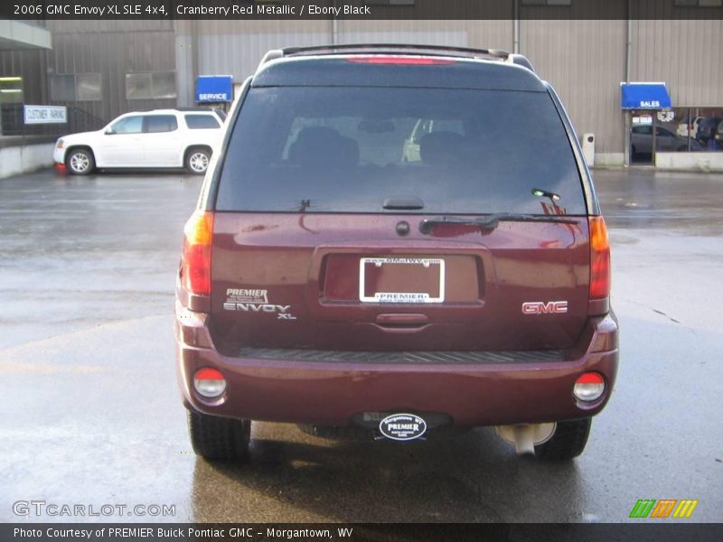 Cranberry Red Metallic / Ebony Black 2006 GMC Envoy XL SLE 4x4