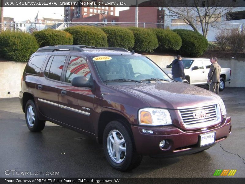 Cranberry Red Metallic / Ebony Black 2006 GMC Envoy XL SLE 4x4