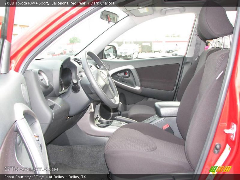 Barcelona Red Pearl / Dark Charcoal 2008 Toyota RAV4 Sport