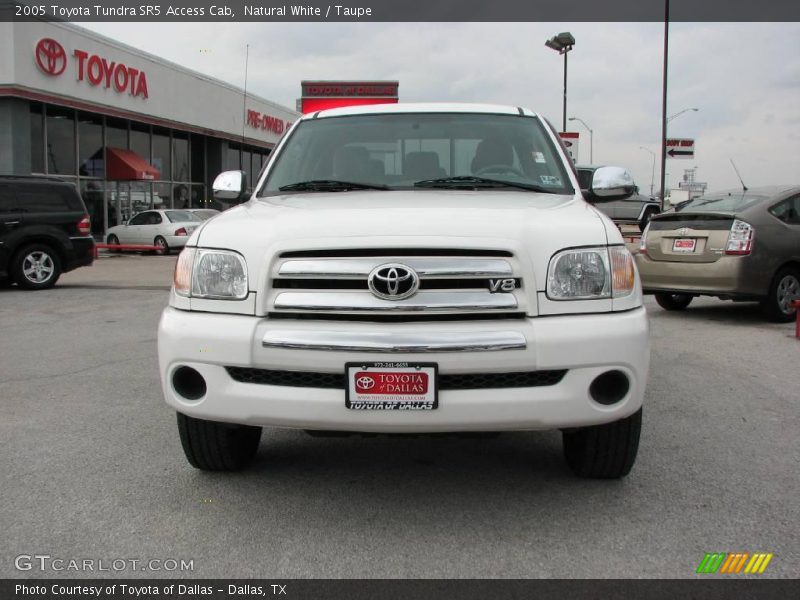 Natural White / Taupe 2005 Toyota Tundra SR5 Access Cab