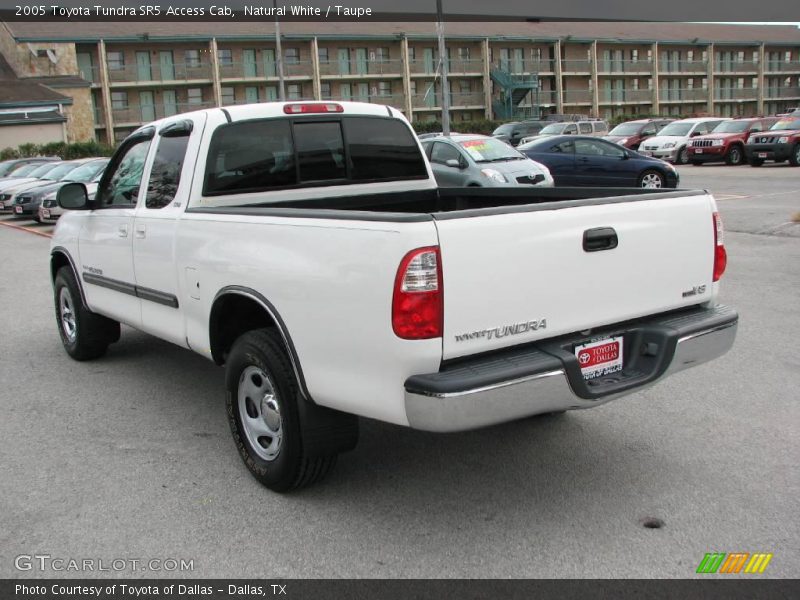 Natural White / Taupe 2005 Toyota Tundra SR5 Access Cab