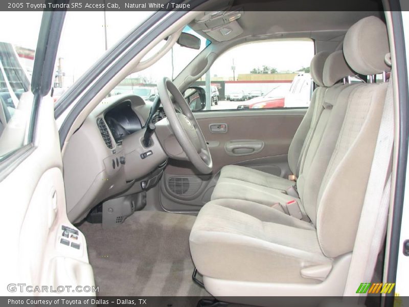 Natural White / Taupe 2005 Toyota Tundra SR5 Access Cab