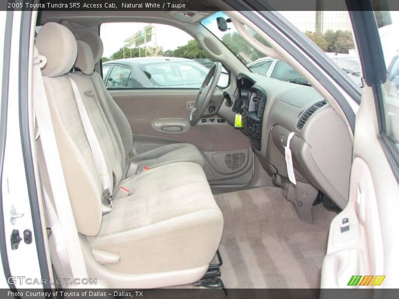Natural White / Taupe 2005 Toyota Tundra SR5 Access Cab