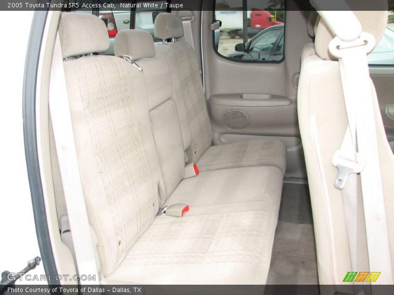 Natural White / Taupe 2005 Toyota Tundra SR5 Access Cab