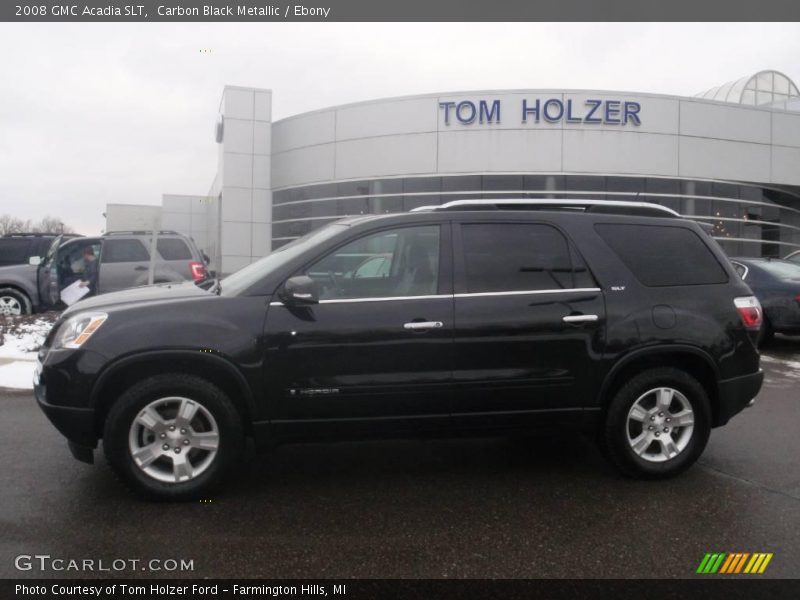 Carbon Black Metallic / Ebony 2008 GMC Acadia SLT