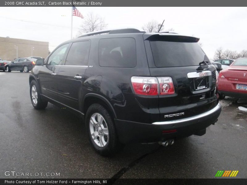 Carbon Black Metallic / Ebony 2008 GMC Acadia SLT