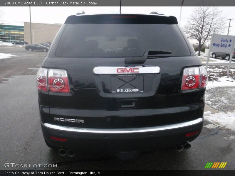Carbon Black Metallic / Ebony 2008 GMC Acadia SLT