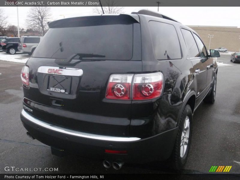 Carbon Black Metallic / Ebony 2008 GMC Acadia SLT