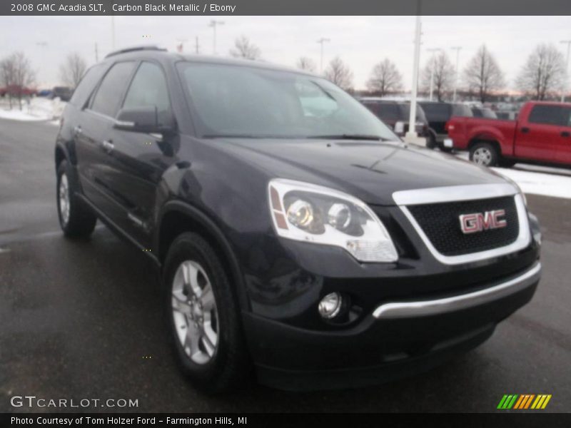 Carbon Black Metallic / Ebony 2008 GMC Acadia SLT