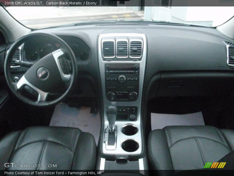 Carbon Black Metallic / Ebony 2008 GMC Acadia SLT