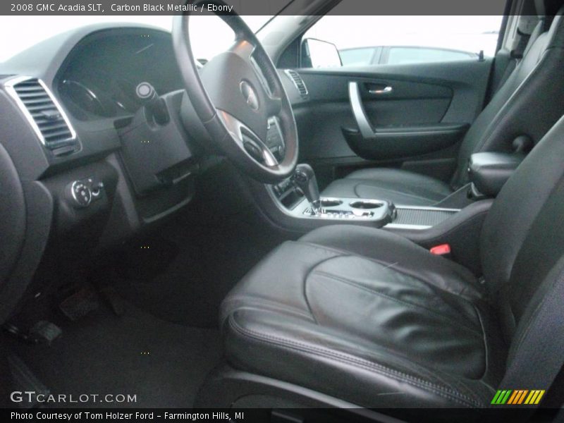 Carbon Black Metallic / Ebony 2008 GMC Acadia SLT