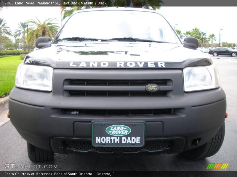 Java Black Metallic / Black 2003 Land Rover Freelander SE